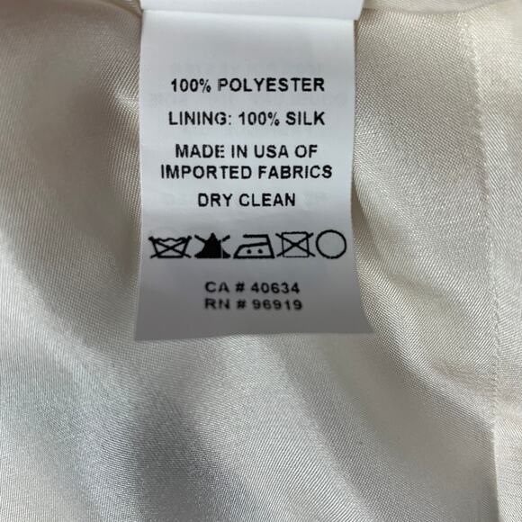 MARC JACOBS Size 0 Black White Polyester Stripe Flared Skirt - Picture 7 of 7